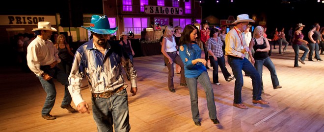 line-dance